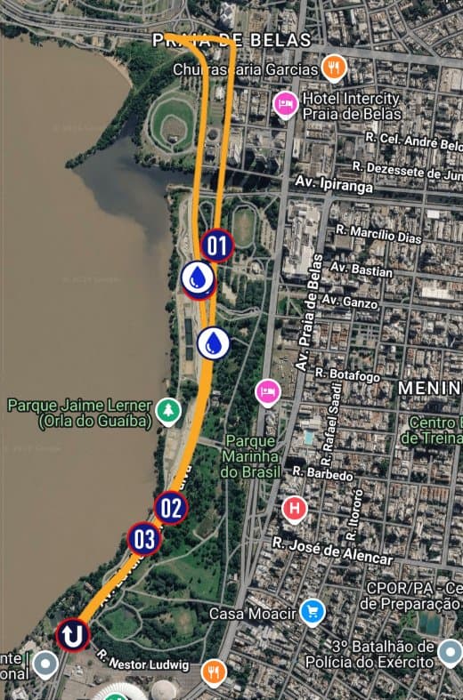 Percurso 5km