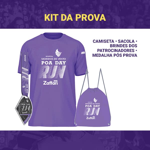 Kit do Atleta POA Day Run