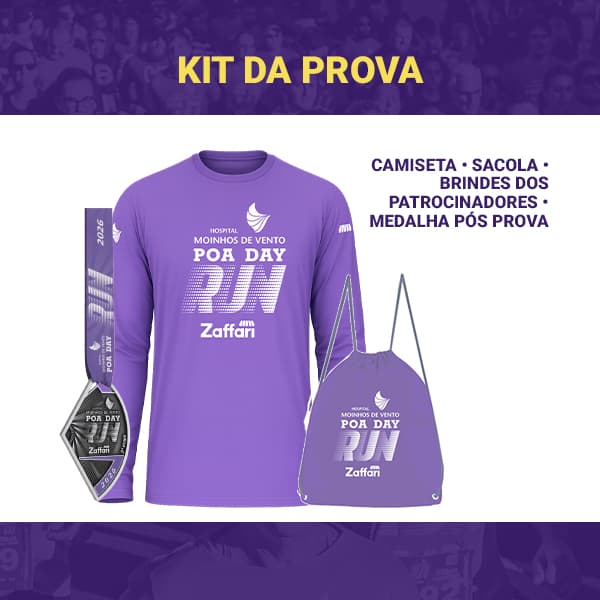 Kit do Atleta POA Day Run